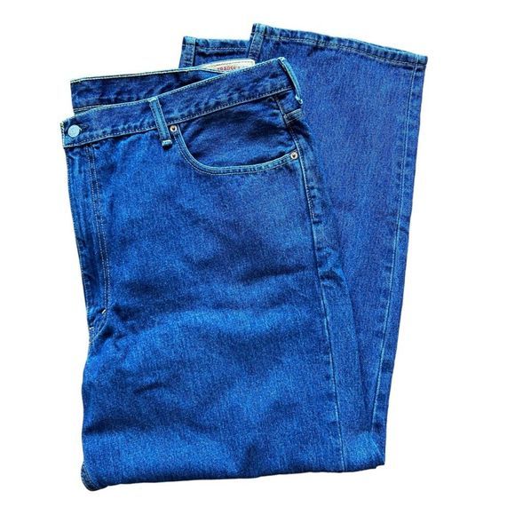 Levi’s 550 Men’s Jeans red tag dark wash size 46 x 30‎ - Picture 4 of 7